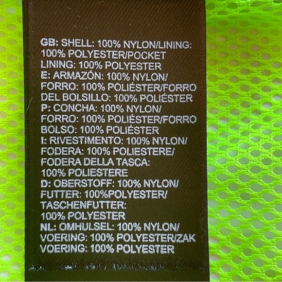 The North Face Dryvent Windbreaker XXS Size 4-5 Please see pictured size chart - Picture 6 of 9